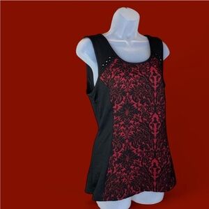 Maurices Textured Scroll Gothic Top M